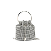 Sac à bandoulière élégant fait main avec chaîne en diamant Mini sac messager à main